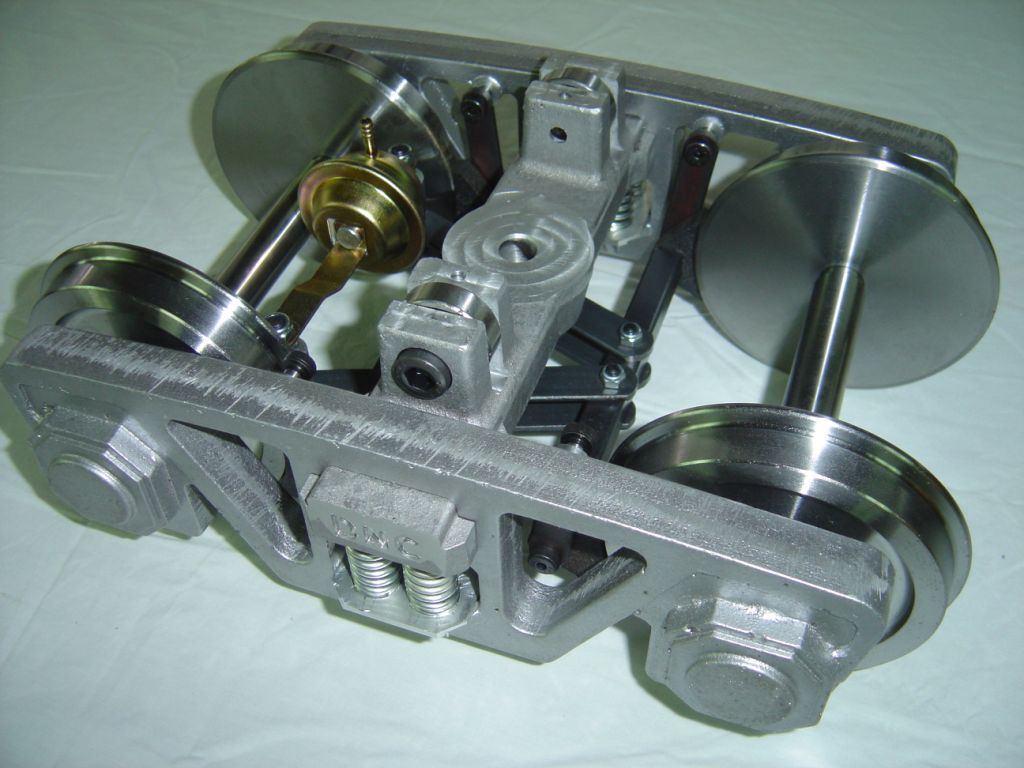 5"- 88.9 Modern Bogie with brake options