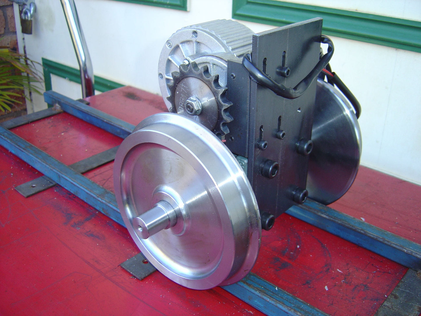5” - Powered Single Axle with Wheel Options