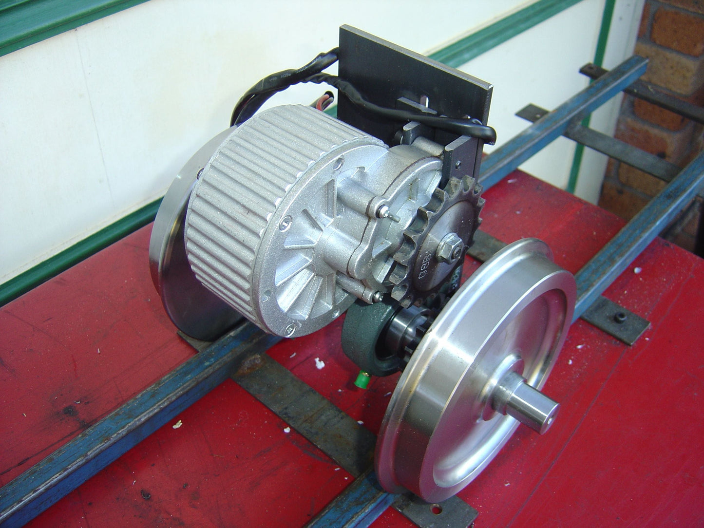 5” - Powered Single Axle with Wheel Options