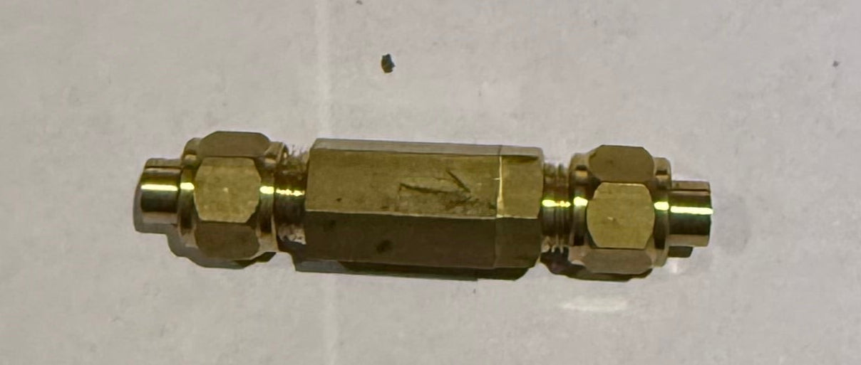 OIL INLINE CHECK VALVE