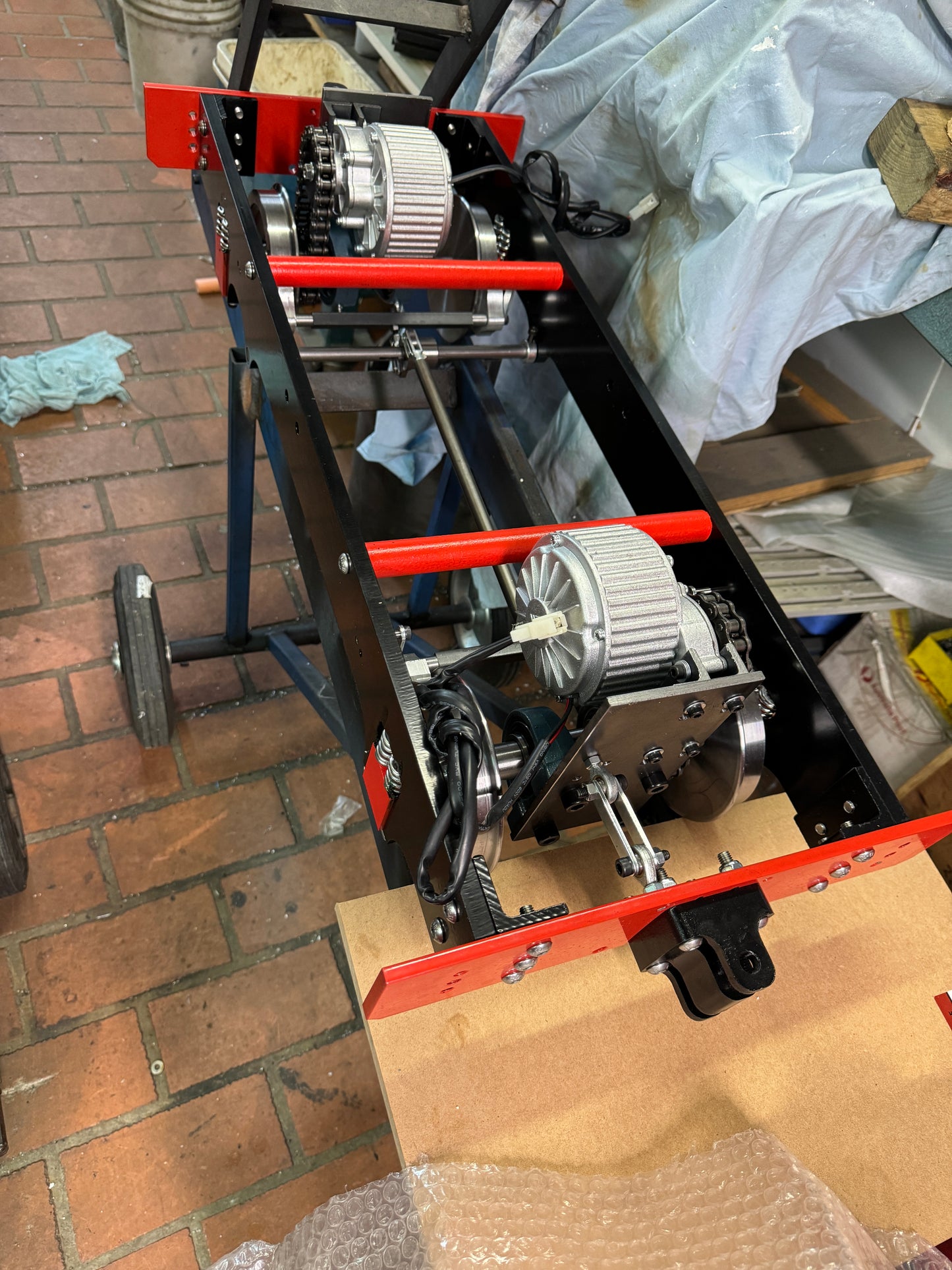 FLAT PACK Powered starter chassis motorized only ( no controller system )