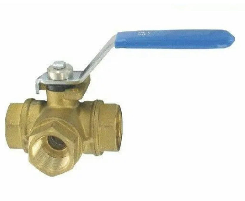 3 Way L Port Valve