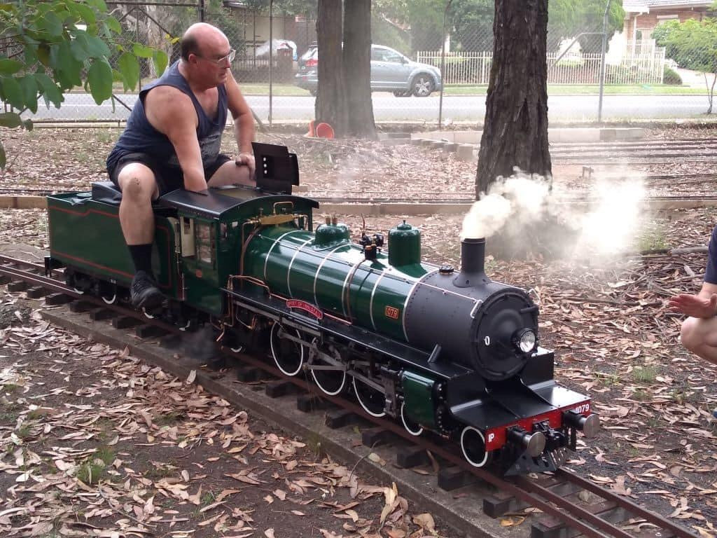 Queensland BB18.25" Steam Locomotive in 7.25" gauge