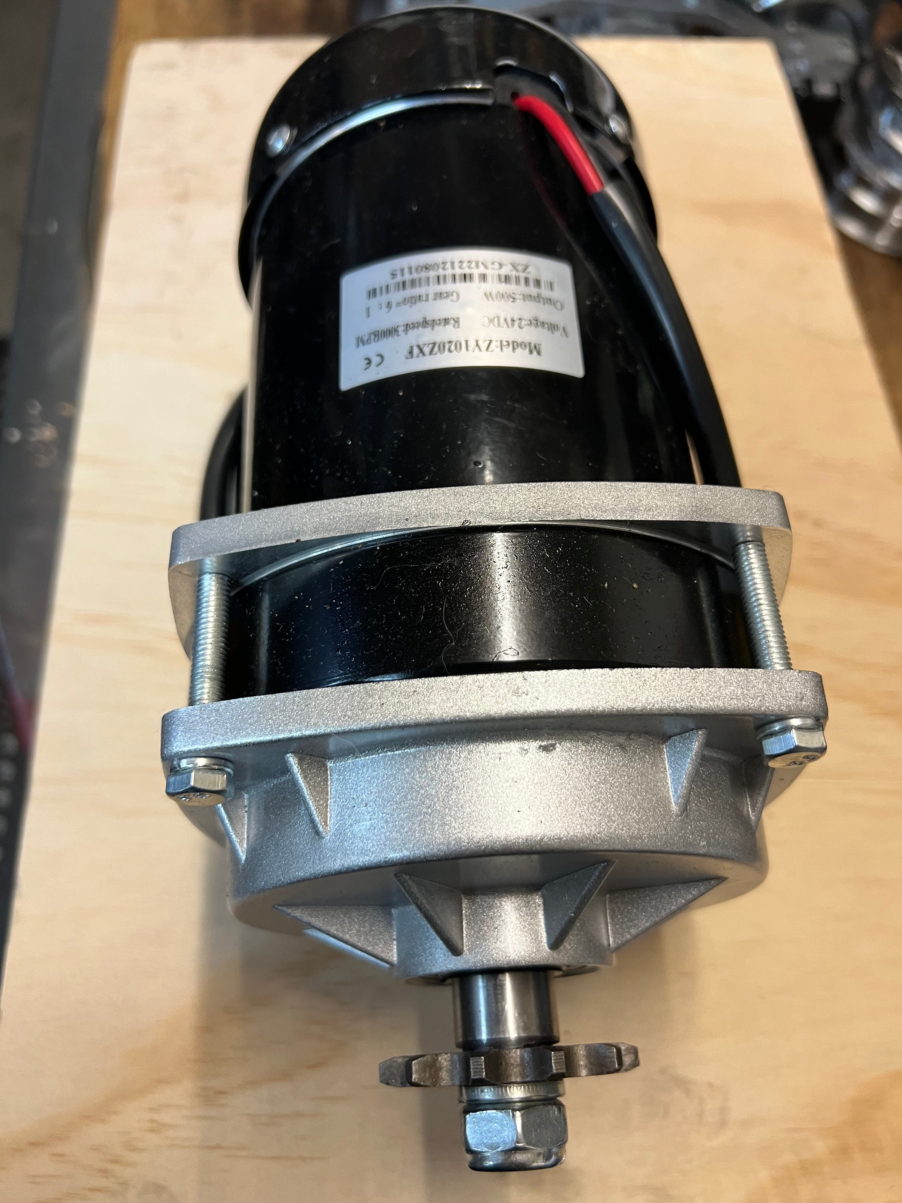 1000 watt 48v Motor With Reduction Gearbox – DNC System Technologies