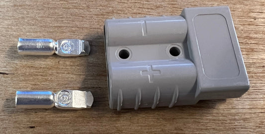 Anderson Style Plug with Contacts to suit 8g cabling.