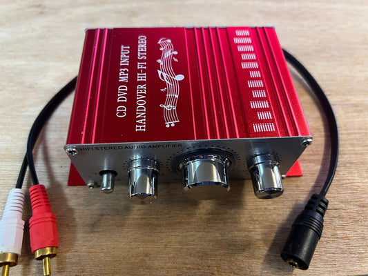 Amplifier ( To suit a sound system 12v Dual 20W output )